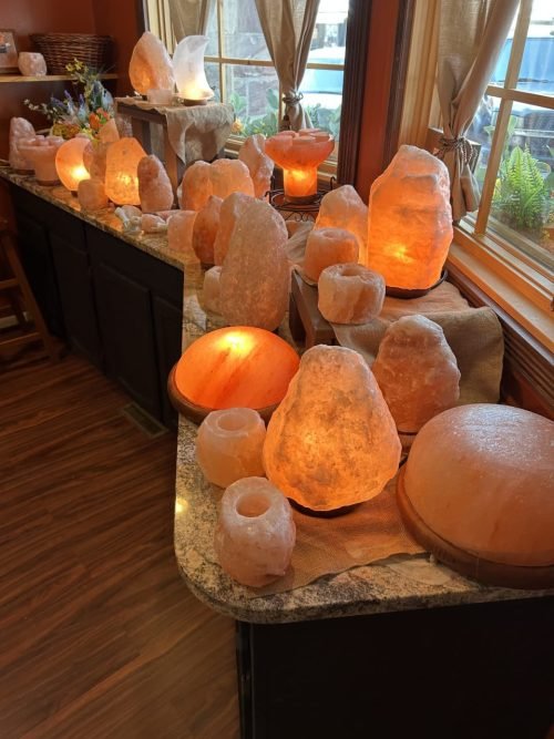 Salt Lamps — Himalayan salt