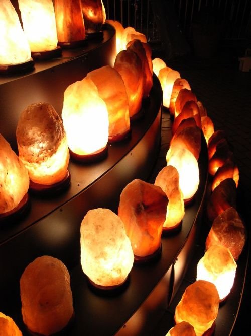 Salt Lamps — Himalayan salt